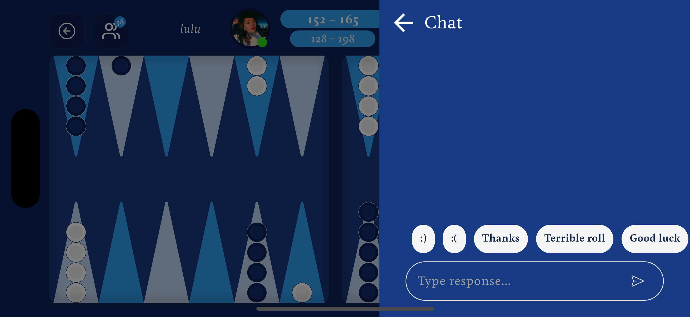 In-game chat