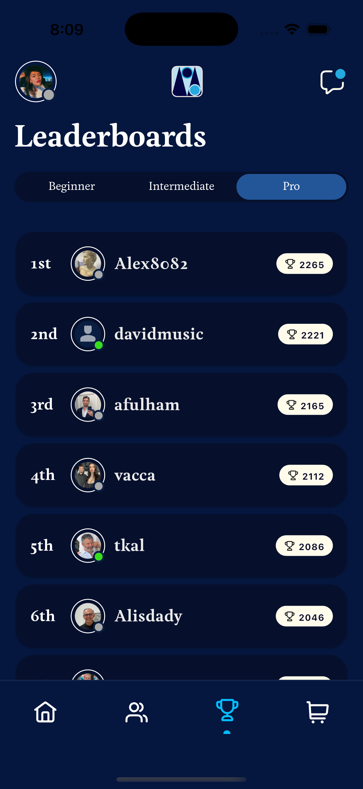 Climb the board.